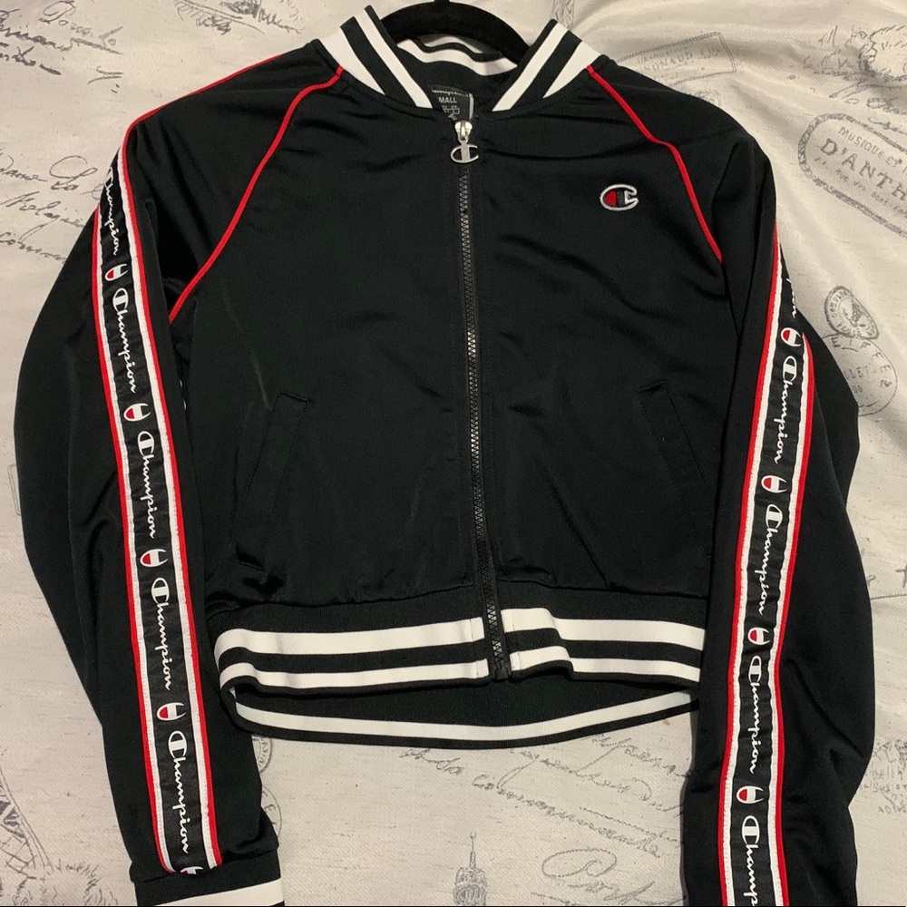 Champion track zip up jacket